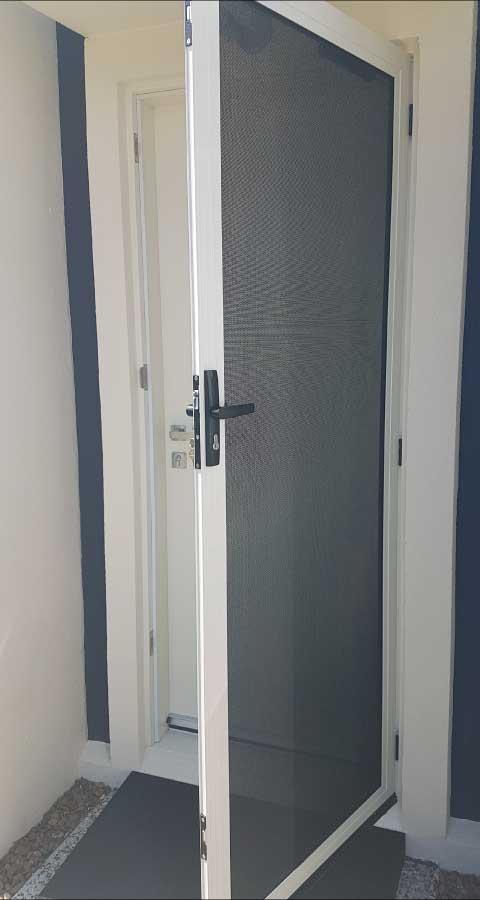 Swinging Invisi-Gard Security Doors by Doctor Glass