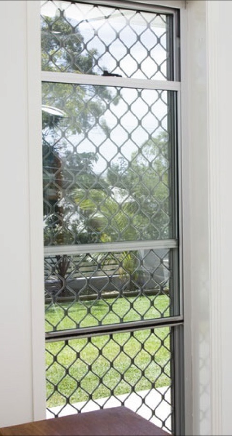 Diamond Grill window security screens by Doctor Glass